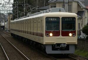 鉄道写真　新京成電鉄　8000形　タイプⅡ　Lサイズ