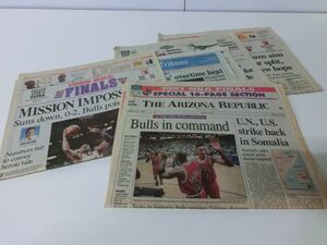 英字新聞 6部セット NBA 1993 FINAL BULLS SUNS マイケル・ジョーダン チャールズ・バークレー