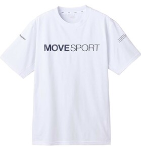 デサント MOVESPORT 半袖 クルーネック UVカット ドライ ストレッチ メンズ XOサイズ