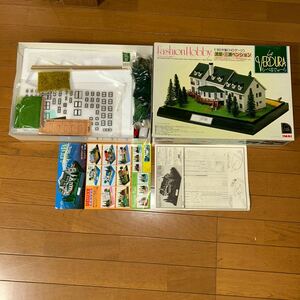 清里・三浦ペンション　1/80 HOゲージ　イマイ　木製模型　建築模型　