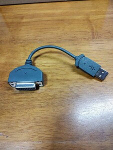 【送料185円～】マイクロソフト　ゲームポート　USB変換アダプタ　動作確認済み　