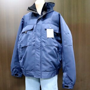 【未使用品】ミドリ安全 防寒服ブルゾン 防寒着 M3137 ネイビー 上着 作業服 LLサイズ/ts0202