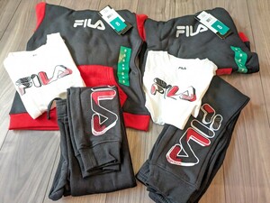 8T パジャマ 男の子 上下 ジャージ 寝巻き　スウェット　FILA　フィラ　コストコ　2セットなら送料お得！　