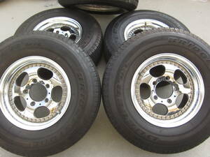 ①　希少品　RIDE CUSTOM WHEELS　２７５　７０Ｒ１６インチ　ランクル100系　5本