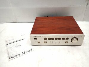 LUXMAN コントロールアンプ/プリアンプ C-06α ラックスマン 説明書付 ∩ 6DB9D-2