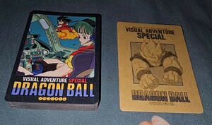 箱出 1993年 バンダイ ビジュアルアドベンチャー スペシャル弾 Visual Adventureノーマルコンプ 36 枚+ 台紙1枚セット