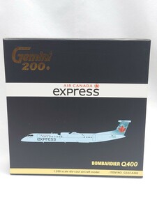 ジェミニ 1/200 エアカナダ エクスプレス ボンバルディア Q400 開封済み スタンド劣化補修してます C-FSRW