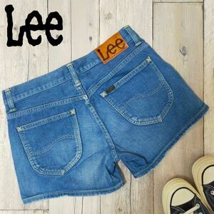 ☆Lee リー☆USED加工 デニム ショートパンツ レディース Size（S) S1233