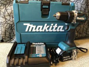 極美品☆makita マキタ 充電式ドライバドリル DF484DRGX 18V 6.0Ah バッテリー 1個 (5回)充電器付き