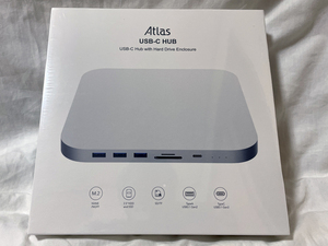 【未使用】アトラス　Mac mini ドッキングステーション ( 8in1 TypeC ハブ )