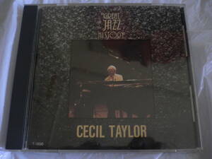 ◆Cecil Tayior セシル・テイラー◆ グレイト・ジャズ・ヒストリー 全国送料一律180円