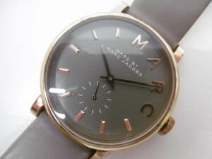 時計祭 ブランド祭 マークバイマークジェイコブス クオーツ MBM1266 ベイカー MARC BY MARC JACOBS 腕時計 不動品 くすみ等有 長期保管品