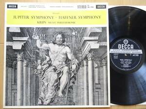 LP◎英SXL2269 ED1 モーツァルト交響曲集 クリップス レコード