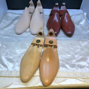 シューツリー 3組セット JOHN LOBB ジョンロブ シューキーパー 木製 紳士靴用 メンズシューズ用 サイズ8E 1組左右違い