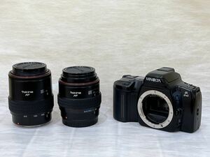 ◆ カメラ&レンズまとめ ◆ MINOLTA ミノルタ 3xi TOKINA トキナー AF レンズ 現状品 ◆