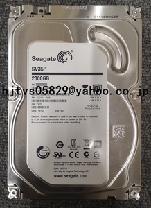 新品 HDD For SV35 2TB 3.5インチ SATA 6 Gb/s 64MB 7200RPM HDD ST2000VX000