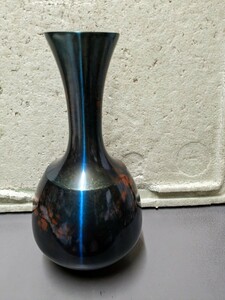 中国 花瓶　銅製　青銅?　古い