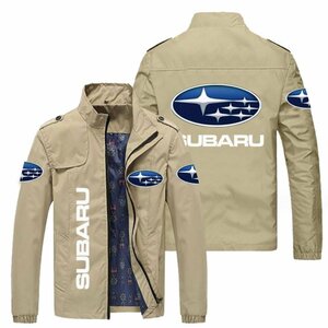 01★新品★スバル★モータースポーツ ロゴ 冬服 防水防風ジャケット アウトドアスポーツウェア 釣り服 長袖 スレーシング スウェット