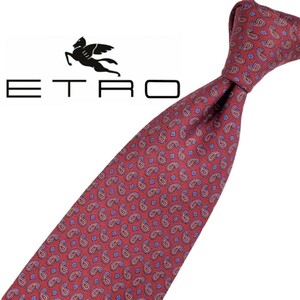 329/ 美品 ETRO エトロ 中古 USED ペイズリー ネクタイ