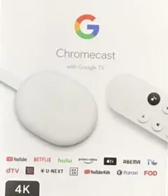 新品未開封　Chromecast with Google TV 4K