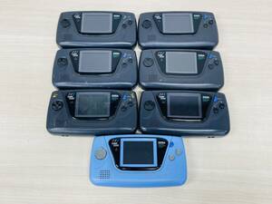 SEGA GAMEGEAR セガ ゲームギア 7台 まとめ売り K-20