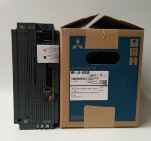 【◆新品◆未使用◆三菱電機・MITSUBISHI】型番：MR-J4-500B シーケンサ PLC ミツビシ MELSERVO-J4シリーズ・6ヶ月保証