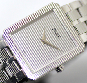 【PIAGET】ピアジェ　プロトコル ウォッチ K18WG ホワイトゴールド　112.7ｇ　Ref.50154 M601D　クォーツ　腕時計