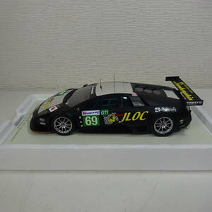 0928X【保管品】Spark 1/18 ミニカー Lamborghini Murcielago R-SV LM No.69 JLOC 24H Le Mans 2010 ランボルギーニ ル・マン