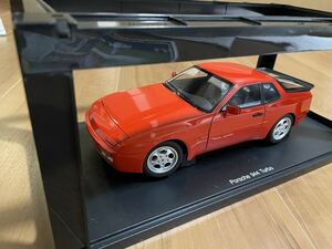 海外の方も　オートアート社製　ポルシェ944ターボ　1/18スケール　ダイキャスト製ミニカー