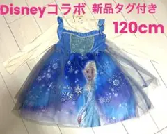 【匿名即日発送】新品タグ付き！Disneyアナ雪エルサドレス120cm未使用品