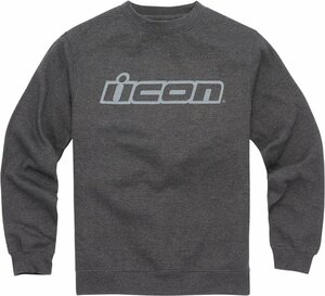 Sサイズ - チャコール - ICON ICON Slant クルーネック スェットシャツ