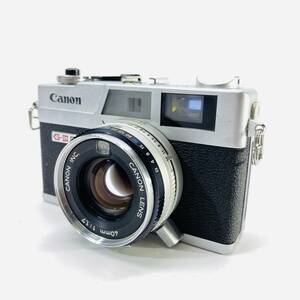 1円～ 6T50480424 Canon キャノン フィルムカメラ Canonet QL17 G-Ⅲ G3 40mm 1:1.7 カメラ 撮影機器 通電動作未確認