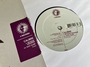 CALIBRE (DJ Dominick Martin) / Reverse Engineer/Easy Glide 12inch V RECORDS EU PLV016 2011年DRUM