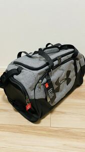 アンダーアーマー Undeniable 5.0 ダッフルバッグ GY/BK 012 UNDERARMOUR アンディナイアブル SM Duffle Bag グレー ブラック