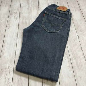 LEVIS559　Ｗ32Ｌ36　リラックスシルエット　ワイドバギー　ブルーデニム