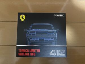 トミカリミテッドヴィンテージネオ フェラーリ 412 1/64 ライトメタリックブルー