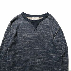 ラルフローレン デニム&サプライ クルーネック コットン ニットセーター (XS) ネイビー系ミックス DENIM&SUPPLY