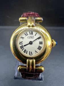 【0462】Cartier カルティエ マストコリゼ ヴェルメイユ 時計 クォーツ 