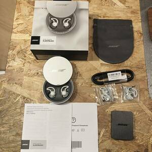 【送料無料】BOSE ボーズ NOISE-MASKING SLEEPBUDS Bluetooth イヤホン オーディオ earphone 元箱付属●BB03N076