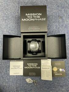 MISSION TO THE MOONPHASE NEW MOON スウォッチ オメガ スヌーピ　スウォッチ オメガ スヌーピ