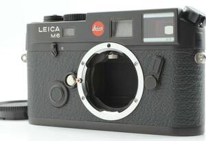 Leica M6 Black TTL 0.72 Rangefinder 35mm Film Camera ライカ 黒 フィルムカメラ 動作確認済