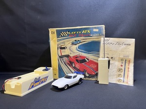 『1972年 任天堂 レフティRX GT SPORTシングルセット トイラジコン 白色スポーツカー レトロ 動作未確認』