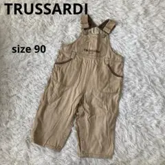 TRUSSARDI サロペット　お洒落　ベージュ系