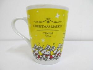 (39638)クリスマスマーケット マグカップ 2016年　天神　Christmas Market　tenjin　2016　USED