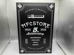 【1円スタート】メディコム・トイ MFC STORE 5th Anniversary 100%&400% BE@RBRICK BE@RBRICK