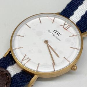 ダニエルウェリントン Daniel Wellington　0552DW　ピンクゴールド 　ユニセックス 　36mm　長期保管品　電池交換済み 