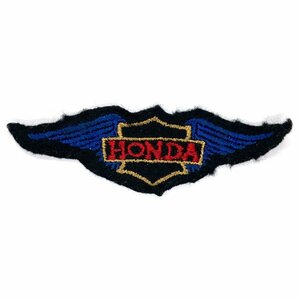ホンダ ウィング ビンテージ パッチ HONDA Wing Vintage Patch 旧車 国産車 日本車 国産旧車 ワッペン Japanese Motorcycle Wappen