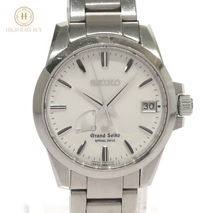 1円スタート 稼働品 SEIKO セイコー Grand Seiko グランドセイコー スプリングドライブ 9R65-0AG1 パワーリザーブ デイト 自動巻き メンズ