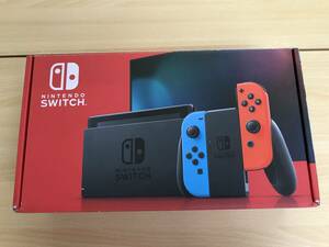 070(1-40)1円スタート Nintendo Switch ニンテンドースイッチ 本体 新型 ネオンブルー レッド 外箱/旧タイプ 動作確認/初期化済み