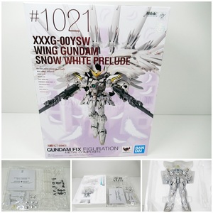 ◆[B109]GUNDAM FIX FIGURATION　METAL COMPOSITE　ウイングガンダムスノーホワイトプレリュード　新機動戦記ガンダムW　バンダイ